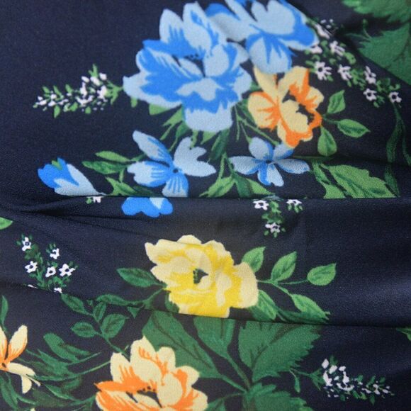 Sugar Lips Delphine Floral Puff Sleeve Crop Top New without Tags - Picture 5 of 8